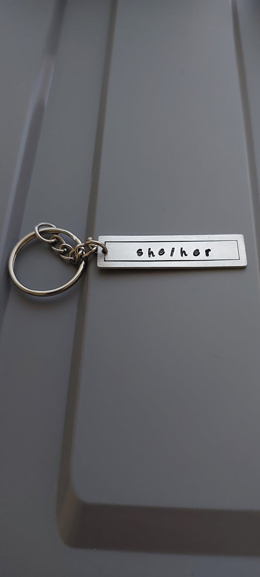 Pronoun Keyrings - she/her